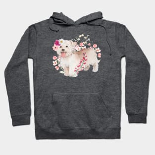 Floral Glen of Imaal Terrier Hoodie